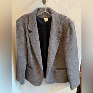 Wool Tweed Wool Jacket